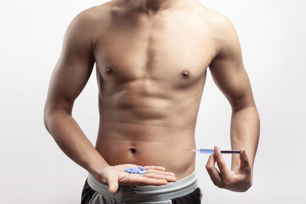 Gynecomastia caused by steroid use is often characterized by the growth of glandular breast tissue in males, resulting in enlarged breasts and potentially causing discomfort or embarrassment.